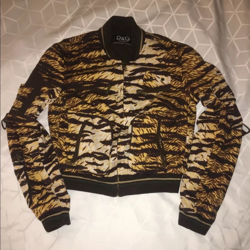 Dolce & Gabbana Tiger Animal Jacket